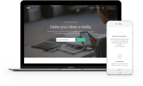 Landing Page Divi Layout