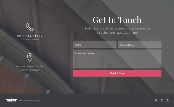 Custom Footer Layouts