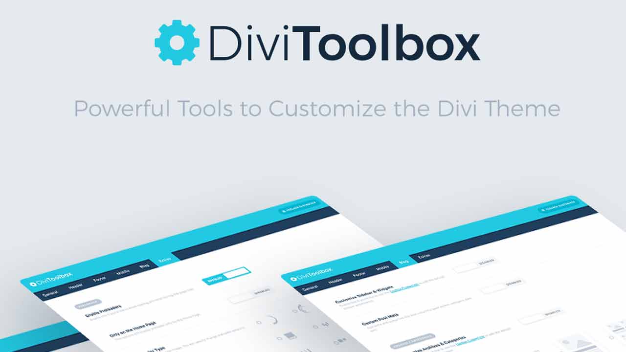 Divi Toolbox Plugin for the Divi Theme