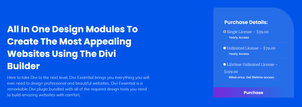 Divi Essential by Divi Next
