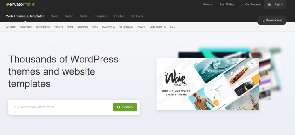 ThemeForest Templates
