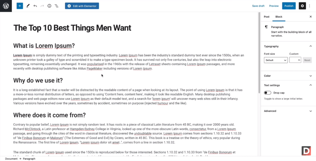 Previewing Content in WordPress