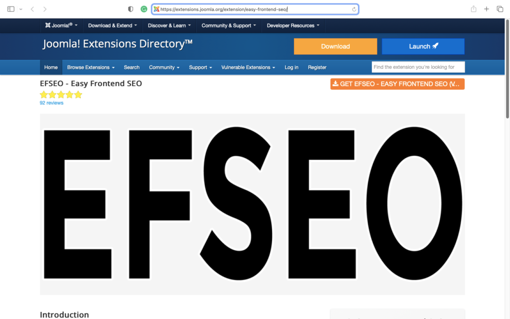 EFSEO Plugin