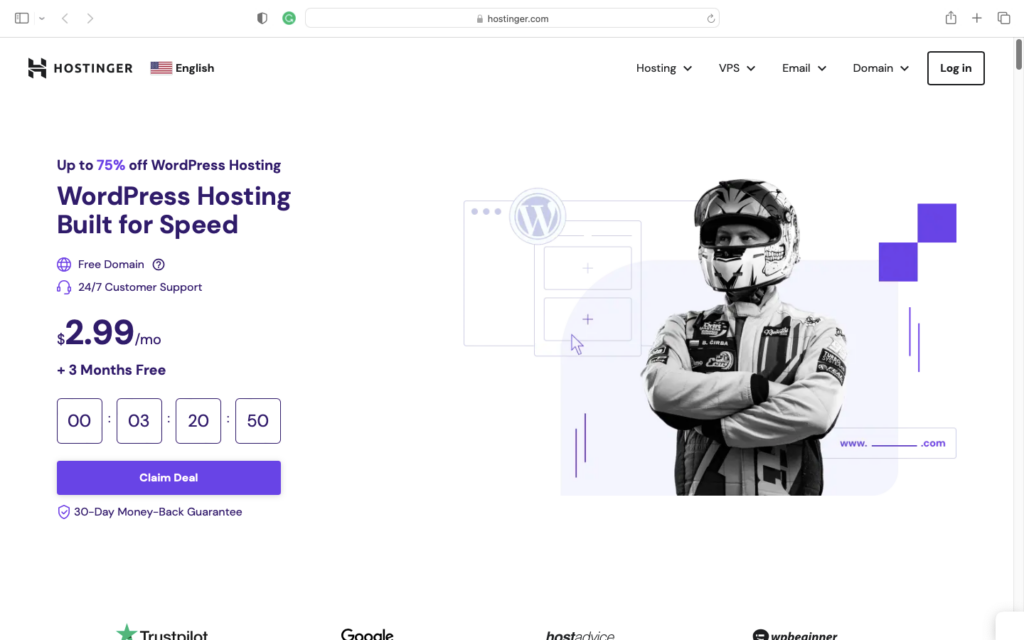 Darrel Wilson Discount On Hostinger