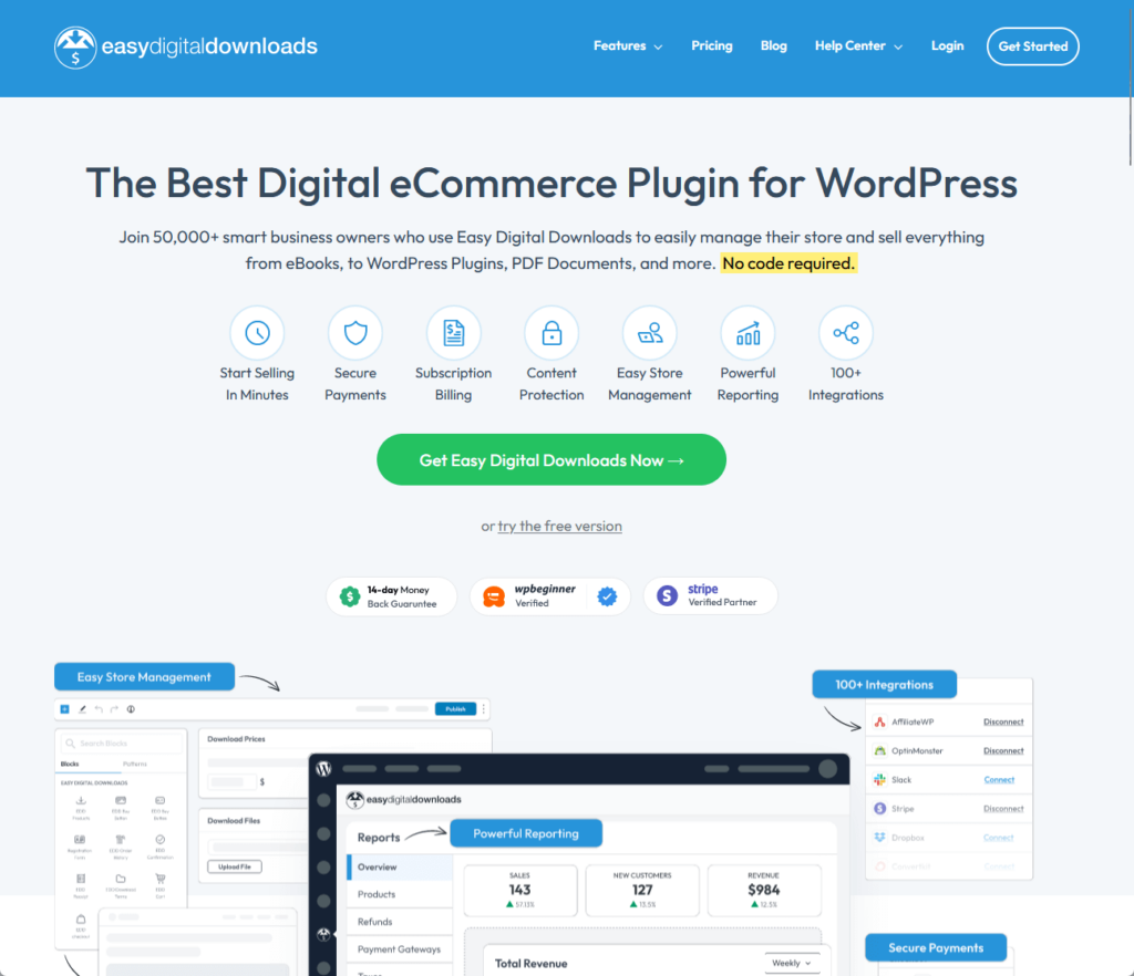 EED: The Best Digital eCommerce Plugin for WordPress