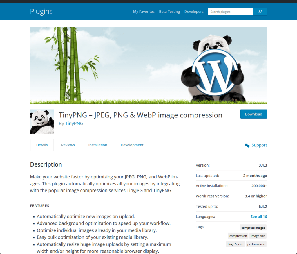 TinyPNG – JPEG, PNG & WebP image compression