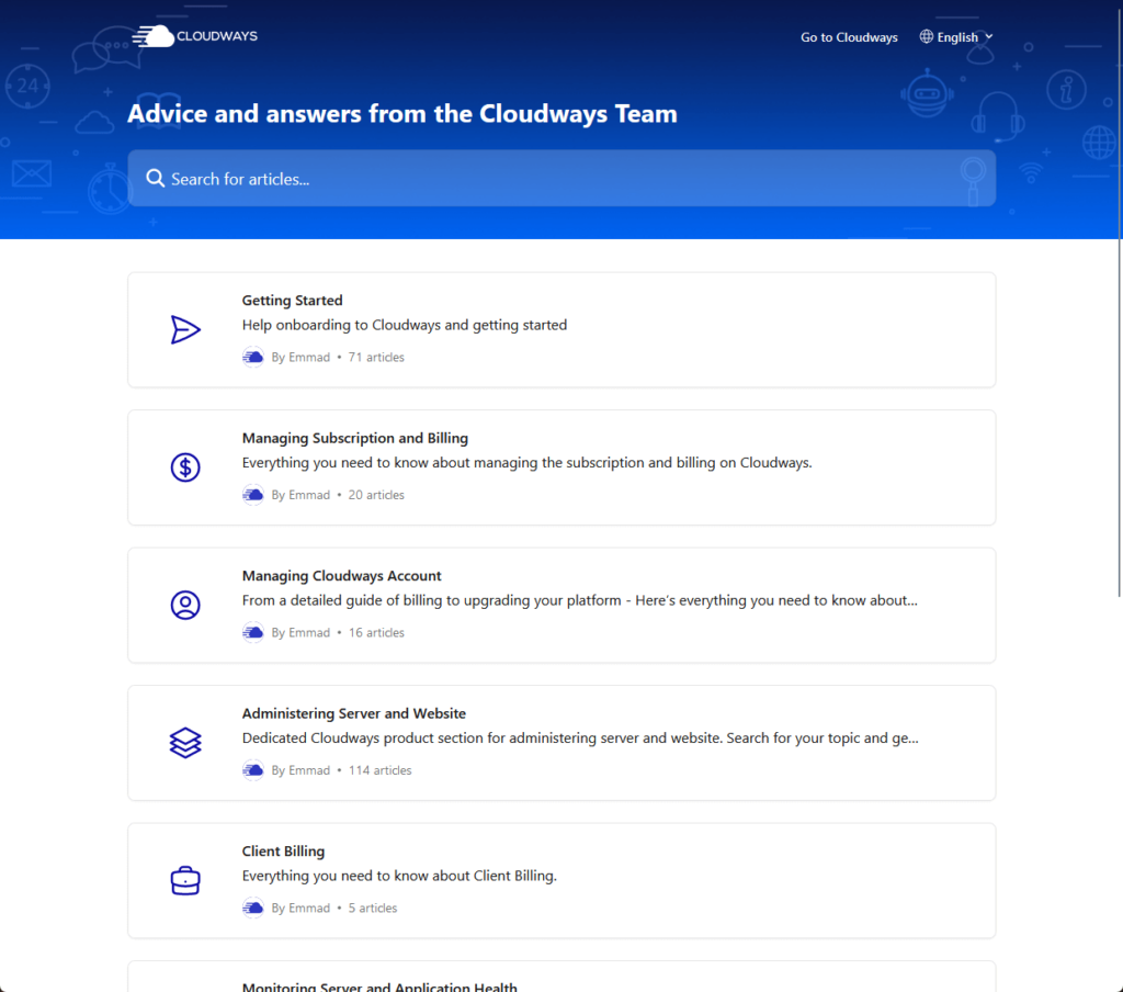 cloudways kb home
